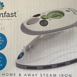 Travel Steamfast Mini Steam Iron Model SF-727 White NIB